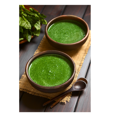 Vegan Miso Green Godess Soup