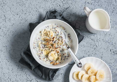 Quinoa and Banana Breakfast Cereal