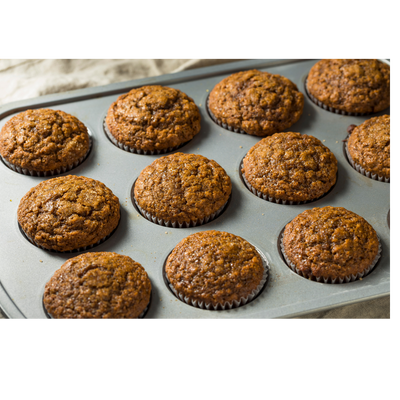 Nut Free Organic Gingerbread Muffins